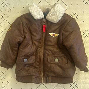 Little Me Baby Boys Aviator Jacket